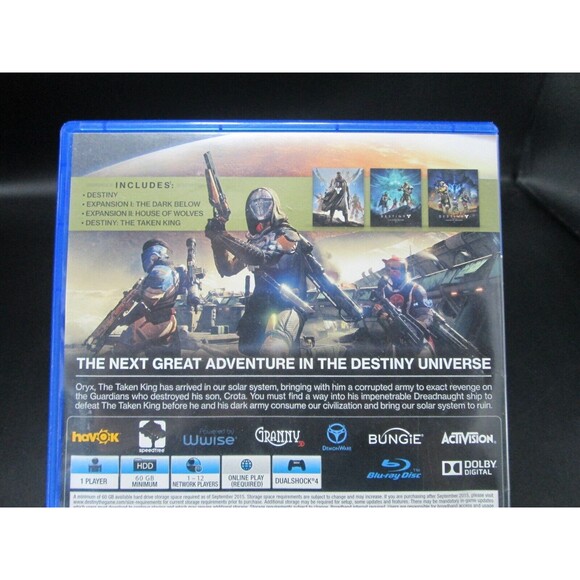 Destiny: The Taken King Legendary Edition (Sony PlayStation 4, 2015) PS4 - Picture 5 of 9
